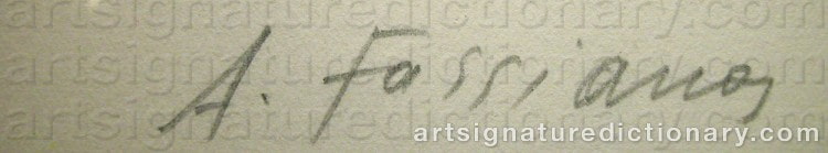 signature Alecos Fassianos