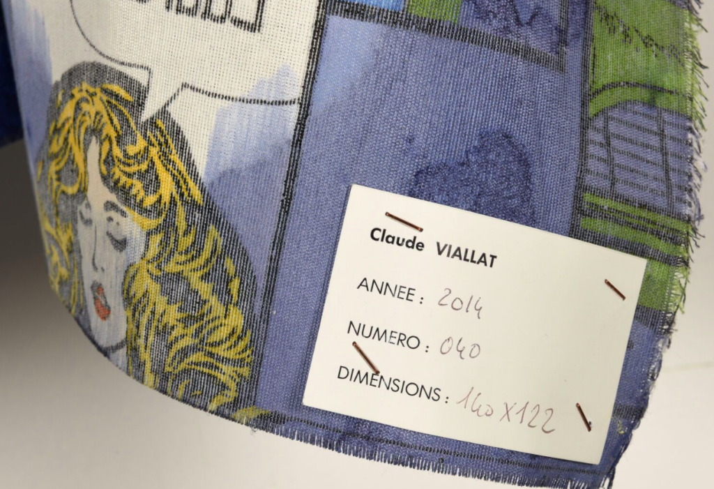 Claude Viallat signature